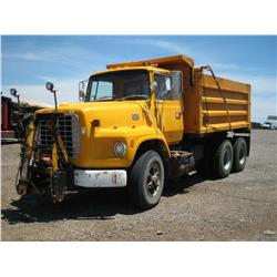 1981 FORD 9000 TANDEM AXLE DUMP TRUCK,