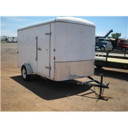 SINGLE AXLE, BACK RAMP + SIDE DOOR