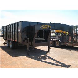 2009 ROADBOSS 5TH WHEEL 16' DUMP TRAILER,