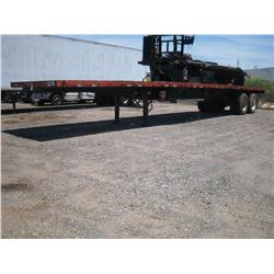 1999 FRUEHAUF PBFL TANDEM AXLE DUALLY FLOAT TRAILER,