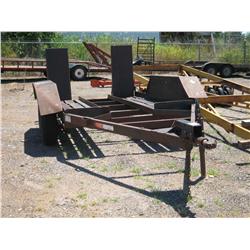 TANDEM AXLE EQUIPMENT TRAILER W RAMPS,