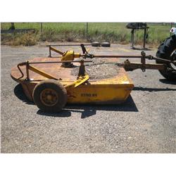 SERVIS GYRO 84 HEAVY DUTY ROTARY CUTTER / SHREDDER, 7' BRUSH HOG,