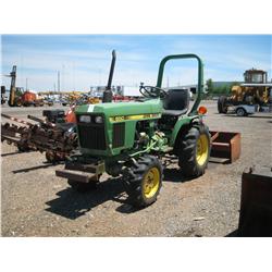 JOHN DEERE 650 TRACTOR,