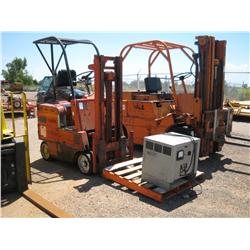 1959 CLARK EC20 2000# ELECTRIC FORKLIFT W CHARGER,