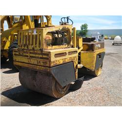 1984 MAULDIN DOUBLE DRUM ROLLER,