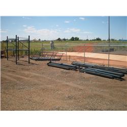 PALLET RACK, STAIRS, EXTRA BRACES,