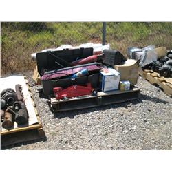 PALLET OF MISC AUTO PARTS,