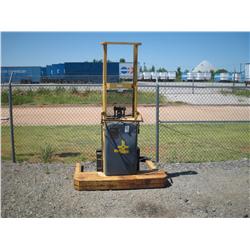 BIG JOE 2524-96 72" ELECTRIC LIFT,