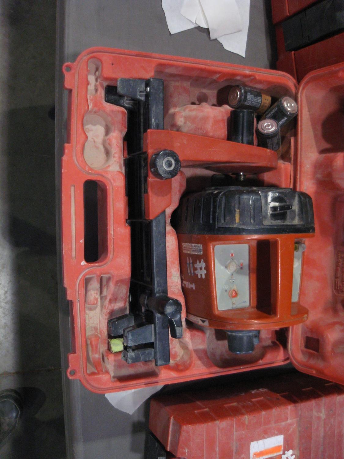 HILTI PR16 ROTATING LASER LEVEL,