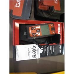 HILTI PD 40 LASER RANGE METER,