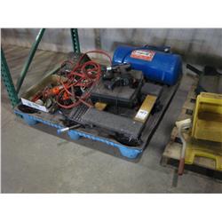 AIR TANK, JUMPER CABLES, TOOLS & MISC,