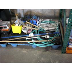 HOSE, GARDEN TOOLS & MISC,