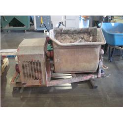 GAS POWERED MORTAR MIXER,