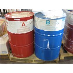 SET OF PACKAGING FOAM COMPONENTS (2X55 GAL DRUM),