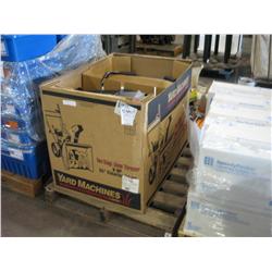 NEW YARD MACHINES 8HP 24" SNOW BLOWER W ELECTRIC START,