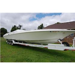 1997 42' FOUNTAIN LIGHTING TRIPLE PROP BOAT