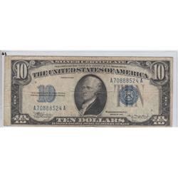 $10 SILVER CERTIFICATE 1934