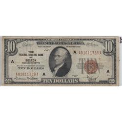 $10 FRBN BOSTON 1929