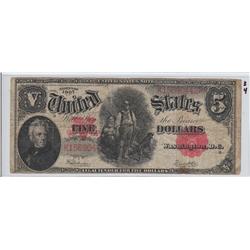 $5 WOODCHOPPER 1907