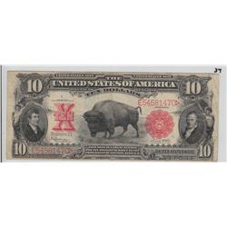 $10 BISON 1901 KEY NOTE