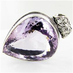 345twc Purple Pink Amethyst Sterling Pendant (JEW-3343)