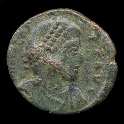 300AD Roman Bronze Coin Higher Grade (COI-9449)
