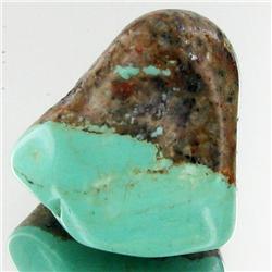 37.85ct Green Turquoise Freeform Cabochon (GEM-33814)