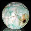 Image 1 : 27.5ct Spearmint Fire Agate Sphere Pendant (GEM-35650)