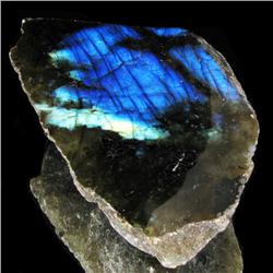 350.7ct Flashy Peacock Color Labradorite Slab (GEM-33621)