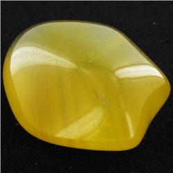 40.3ct Yellow Opal Freeform Cabochon (GEM-34291)