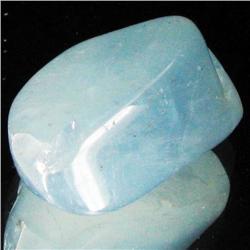 35.7ct Strong Blue Freeform Aquamarine Cabochon (GEM-33768)