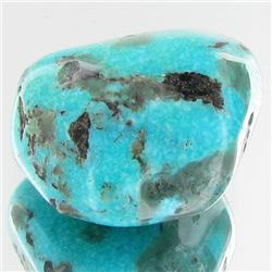 42.35ct Blue Mex. Turquoise Freeform Cabochon (GEM-33849)