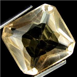14.90ct Square Cut Afghan Yellow Topaz (GEM-17982)