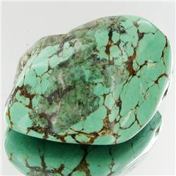 73.75ct Green Turquoise Freeform Cabochon (GEM-33801)