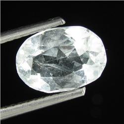 1.62ct Natural Beautiful Pakistan Aquamarine Oval (GEM-21566)