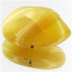 27.95ct Yellow Opal Freeform Cabochon (GEM-34181)