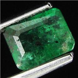 .82ct Octagon Emerald Deep Green Colombia (GEM-8917A)