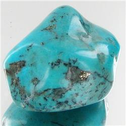 67.4ct Blue Mex. Turquoise Freeform Cabochon (GEM-33822)
