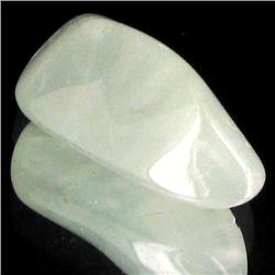 21.9ct Prehnite Freeform Cabochon (GEM-34055)