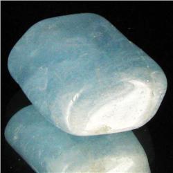 25.1ct Strong Blue Freeform Aquamarine Cabochon (GEM-33719)