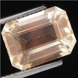 3.50ct Clear Champagne Oregon Sunstone Octagon (GEM-31024)
