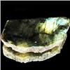 Image 1 : 214.40ct Labradorite Polished Slab Peacock Colors (GEM-30352)