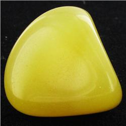 30.75ct Yellow Opal Freeform Cabochon (GEM-34324)