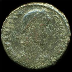 300AD Roman Bronze Coin Higher Grade (COI-9588)