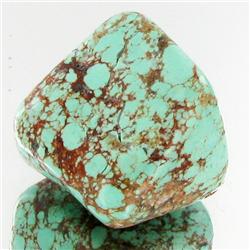 40.05ct Green Turquoise Freeform Cabochon (GEM-33804)