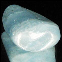 21.9ct Strong Blue Freeform Aquamarine Cabochon (GEM-33755)