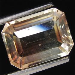 3.85ct Clear Champagne Oregon Sunstone Octagon (GEM-31066)