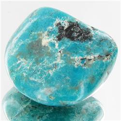 37.7ct Blue Mex. Turquoise Freeform Cabochon (GEM-33845)