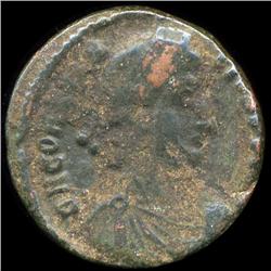 300AD Roman Bronze Coin Higher Grade (COI-9634)