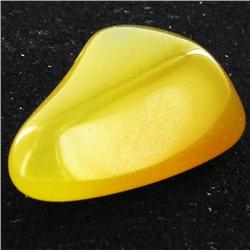 14.35ct Yellow Opal Freeform Cabochon (GEM-34400)
